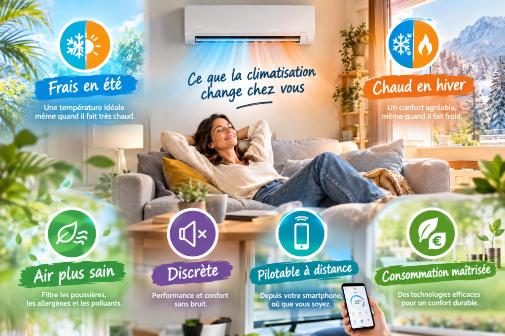 Confort toute saison à la maison