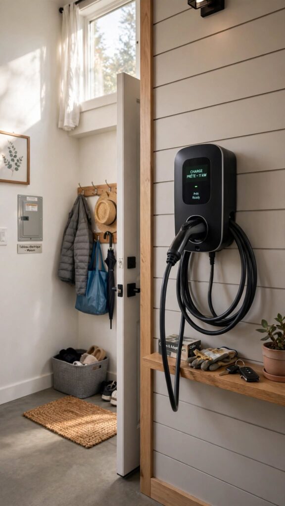 Borne de recharge electrique